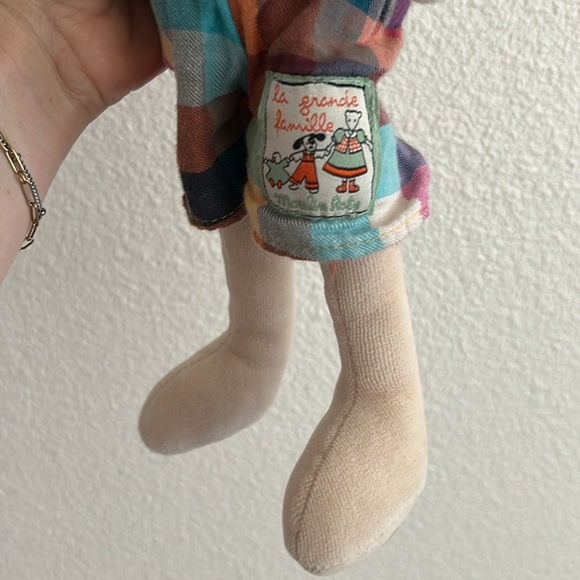 Moulin roty La grande famille baby comforter Hugo horse overalls - Picture 3 of 4